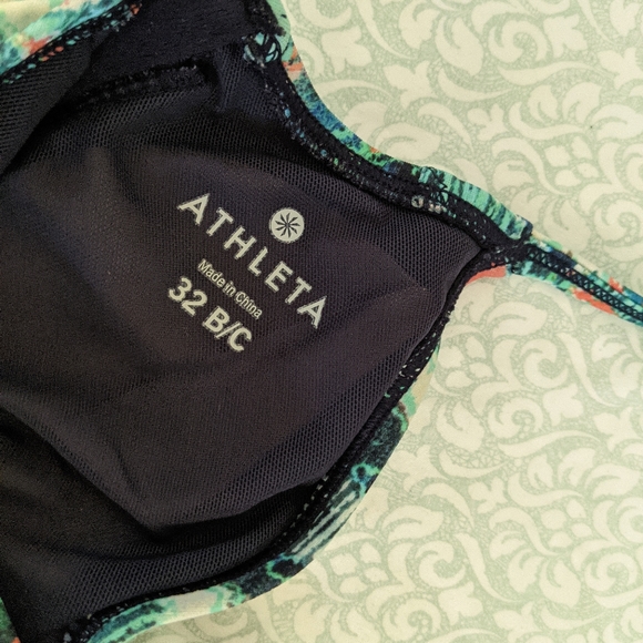 Athleta Taza Kaimana tankini top bikinis 32BC - Picture 3 of 6